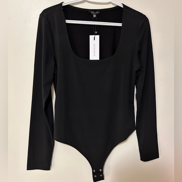 Dynamite | NWT Long Sleeve Sculpt Bodysuit - Picture 1 of 6
